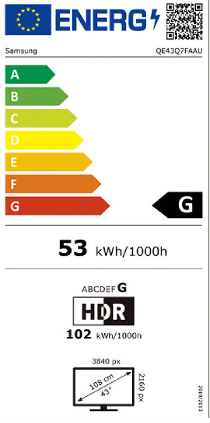 TV Samsung QE43Q7F 43'' Smart 4K AI